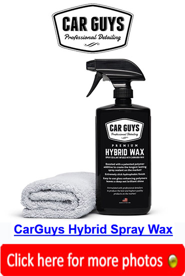 Top 5 wax for black cars # 2 pick carguys hybrid spray wax
